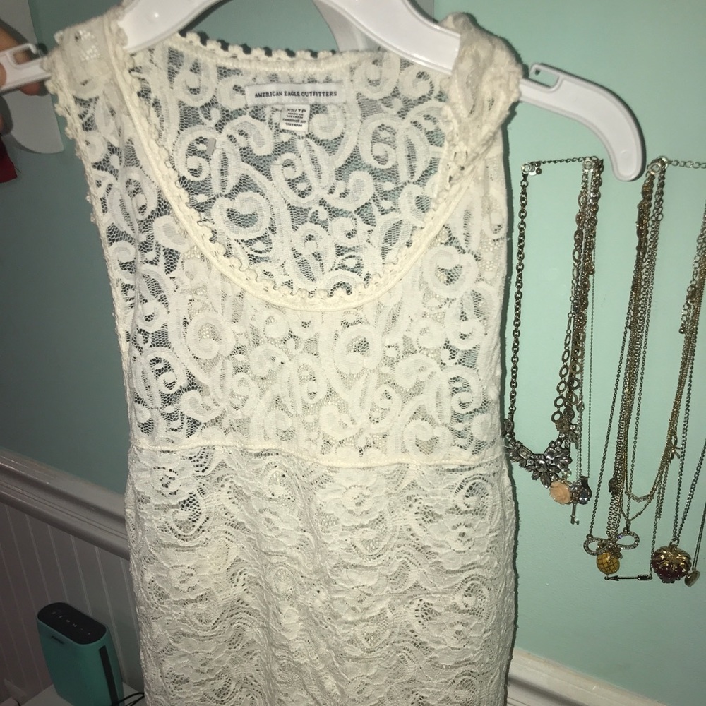 American Eagle lace tank top size extra small
